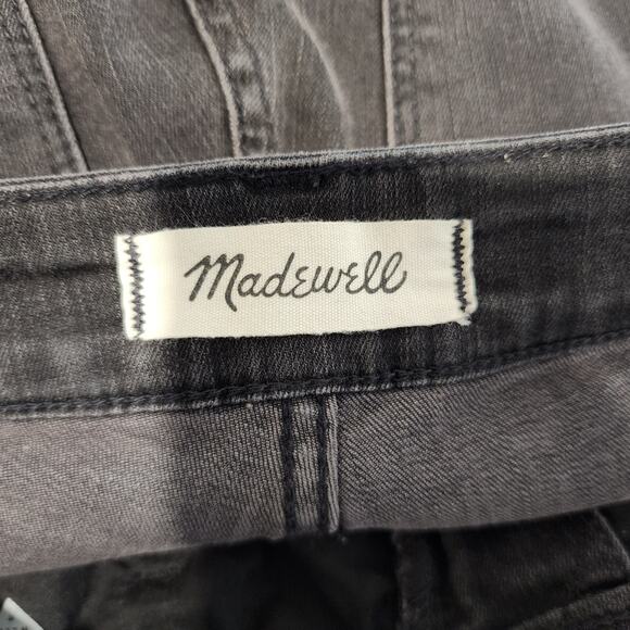 Madewell Curvy High-Rise Skinny Jeans Size 27 PETITE Black Sea Wash - Picture 7 of 11